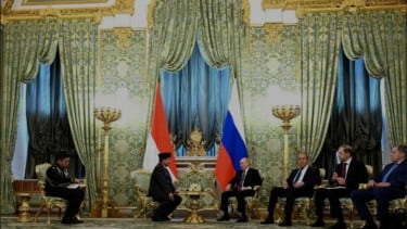 Prabowo Dijadwalkan Temui Putin Pekan Ini dalam Lawatan Ketiga Kali ke Rusia