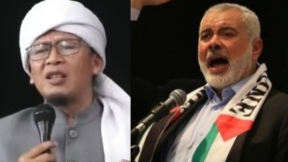 Ini Ucapan dan Doa Aa Gym Untuk Pimpinan Hamas Ismail Haniyeh yang Syahid Akibat Serangan Israel