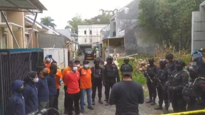 Densus 88 Tangkap Terduga Teroris dan Amankan Bahan Peledak di Kota Batu