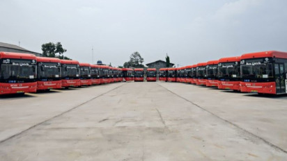 TransJakarta Pastikan 300 Unit Bus Listrik Siap Beroperasi di Akhir Tahun 2024, Solusi Masalah Kualitas Udara Jakarta Hari Ini