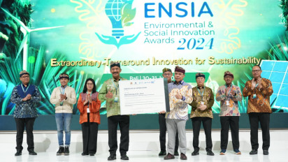 Wamen LHK RI Apresiasi ENSIA 2024, Dorong Inovasi Bidang  Lingkungan dan Sosial Sebagai Strategi Bisnis Baru