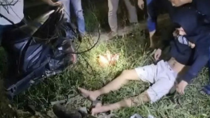 Nasib Apes Kurir Sabu Tabrak Pohon usai Dikejar Polisi