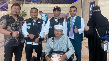 Alhamdulillah, 1 Jemaah Haji yang Dirawat di Arab Saudi Akhirnya Pulang ke Tanah Air