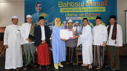 Airin Dapat Amanah dari Ratusan Ulama untuk Jadi Gubernur Banten
