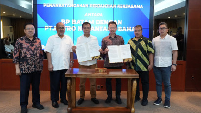 BP Batam dan PT. Metro Nusantara Bahar Teken Kerja Sama Pelabuhan Batam Centre, Mitra Lama Tak Hadir Dalam Serah Terima Aset
