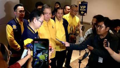 Airlangga Kode-kode Ada Partai Ikut Gerbong KIM di Pilkada Jakarta