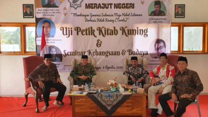 Merajut Negeri, Yayasan Al Anshor Insani Gelar Uji Petik Kitab Kuning