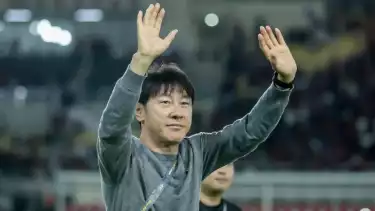 Pelatih Timnas Indonesia, Shin Tae-yong.