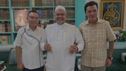 Dasco dan Habiburokhman Gandeng Mesra Habib Rizieq Shihab, Aziz Yanuar Beberkan Agenda Pertemuan Dua Pimpinan Gerindra
