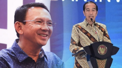 Reaksi Tak Terduga Ahok soal Presiden Jokowi Minta Maaf