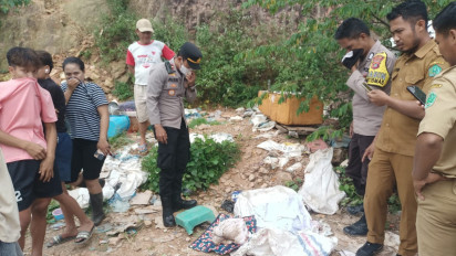 Geger, Mayat Bayi Ditemukan di Tempat Pembuangan Sampah di Konawe, Polisi Selidiki