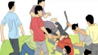 Detik-detik Mengerikan Anggota TNI Dikeroyok Geng Motor di Medan, Kepala Dibacok Golok