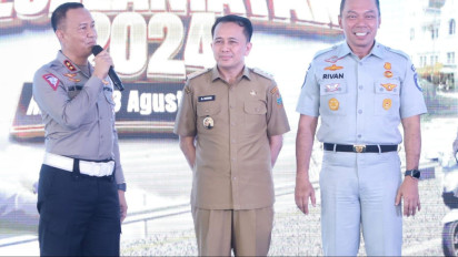 Jasa Raharja dan Korlantas Polri Gaungkan Keselamatan Berkendara  di Gebyar Keselamatan 2024