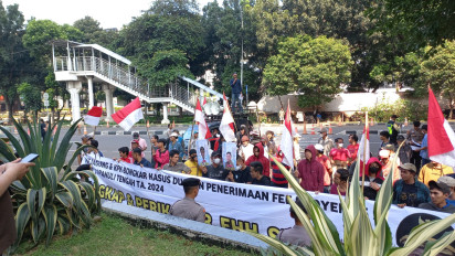 Mahasiswa Demo Desak KPK Usut Dugaan KKN di Tapanuli Tengah