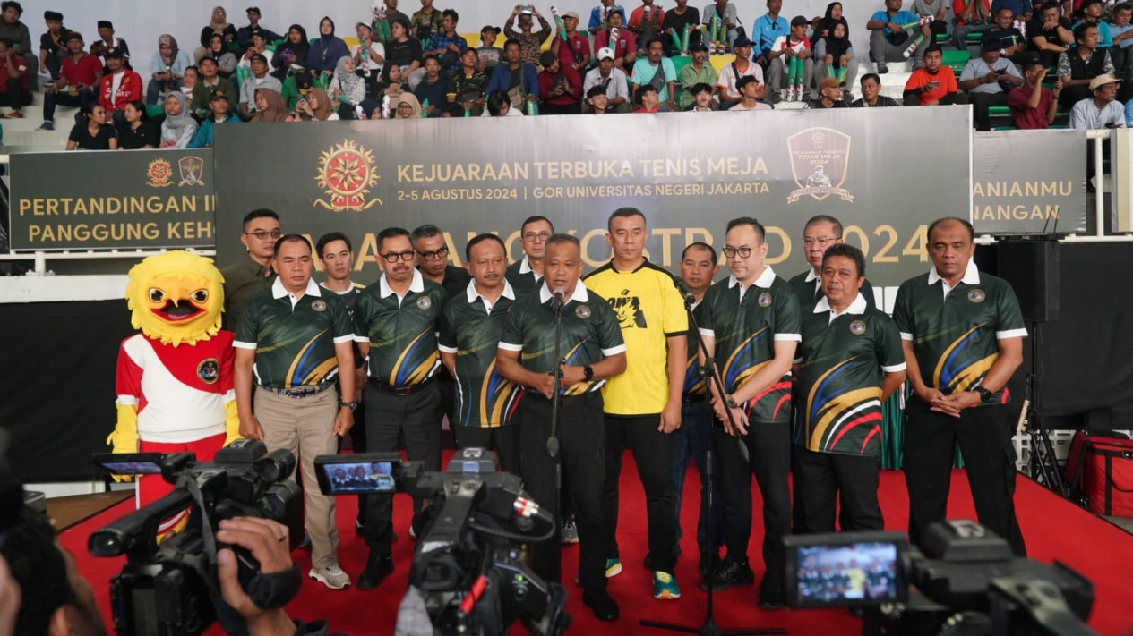 Tutup Kejuaraan Tenis Meja 2024, Pangkostrad Berharap Muncul Atlet Berprestasi
            - galeri foto