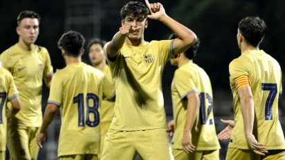 Laga Hadapi AC Milan Buat Barcelona Temukan The Next Lionel Messi, Pelatih Hansi Flick Sampai Lempar Pujian