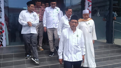 PKB Surabaya Datangi Polrestabes Surabaya Laporkan Lukman Edy