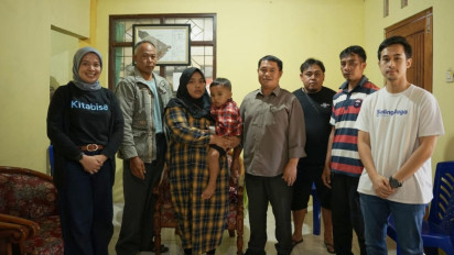 Kitabisa Beri Santunan Rp52 Juta untuk Keluarga Ojek Gunung Sindoro yang Meninggal