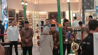 Genjot Pengembangan Ekonomi dan Keuangan Syariah DIY, Wapres RI Ma'ruf Amin Sampaikan 3 Pesan