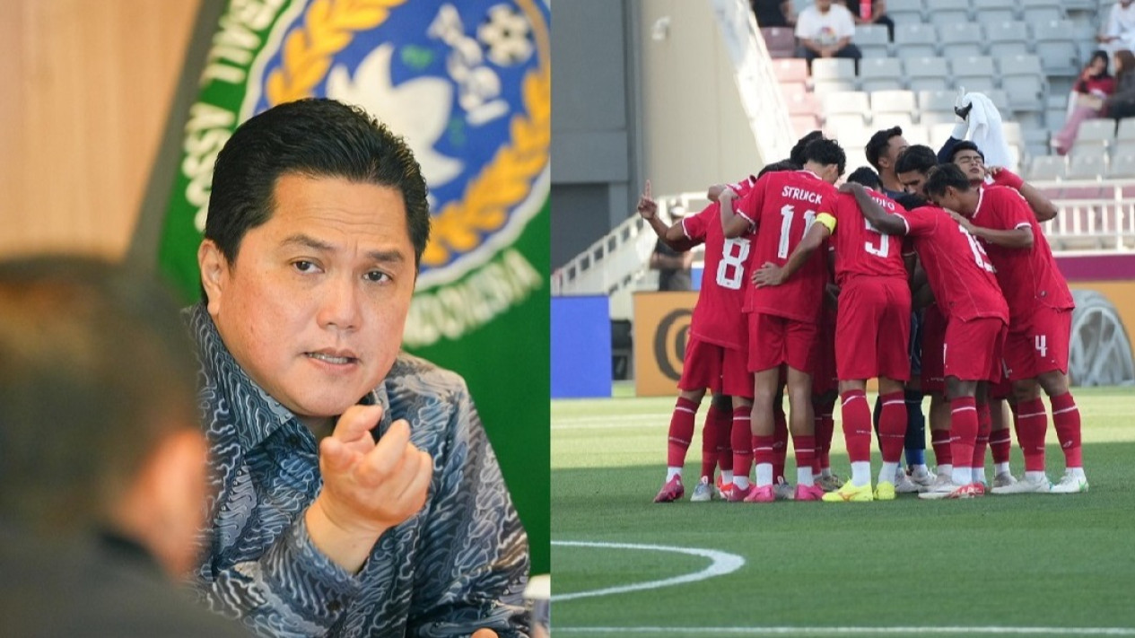 Erick Thohir Dapat Pesan Penting, Pemain Keturunan Ini Ngebet Susul Jens Raven ke Timnas Indonesia U-20
            - galeri foto