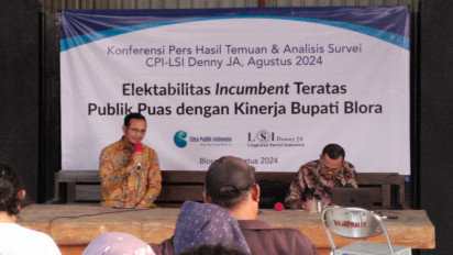 Citra Publik Indonesia dan LSI Denny JA Rilis Survei Jelang Pilkada Blora, Ini Posisi Petahana