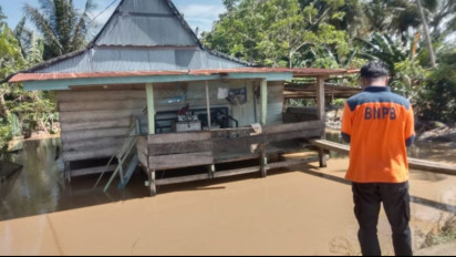 Diguyur Hujan Semalaman, Ratusan Rumah di Sidrap Terendam Banjir