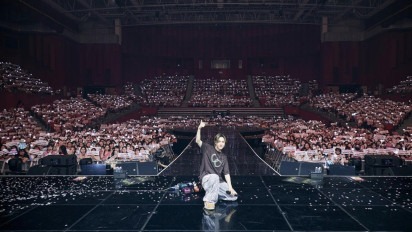 Gak Lupa Ngabarin Ayang, Suho EXO Kirim Pesan Sebelum OTW Jakarta: Lets Go, Aku Akan Bersenang-senang