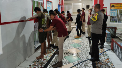 Sidak Mendadak di Rutan Makassar, Puluhan Warga Binaan Lakukan Tes Urin