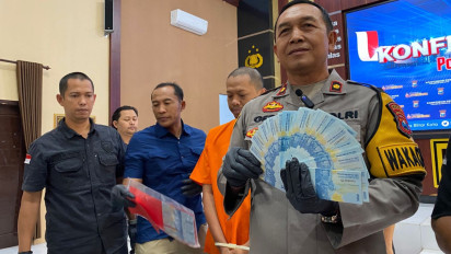 Residivis Kasus Korupsi Diamankan Polres Blitar Kota karena Edarkan Uang Palsu