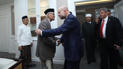 Berita Foto: Kunjungan Penasihat Presiden Palestina ke PBNU
