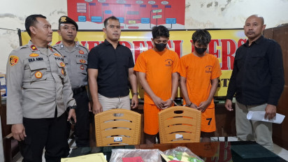 Polsek Gedongtengen Yogyakarta Amankan Dua Pelaku Pengeroyokan Anak di Bawah Umur