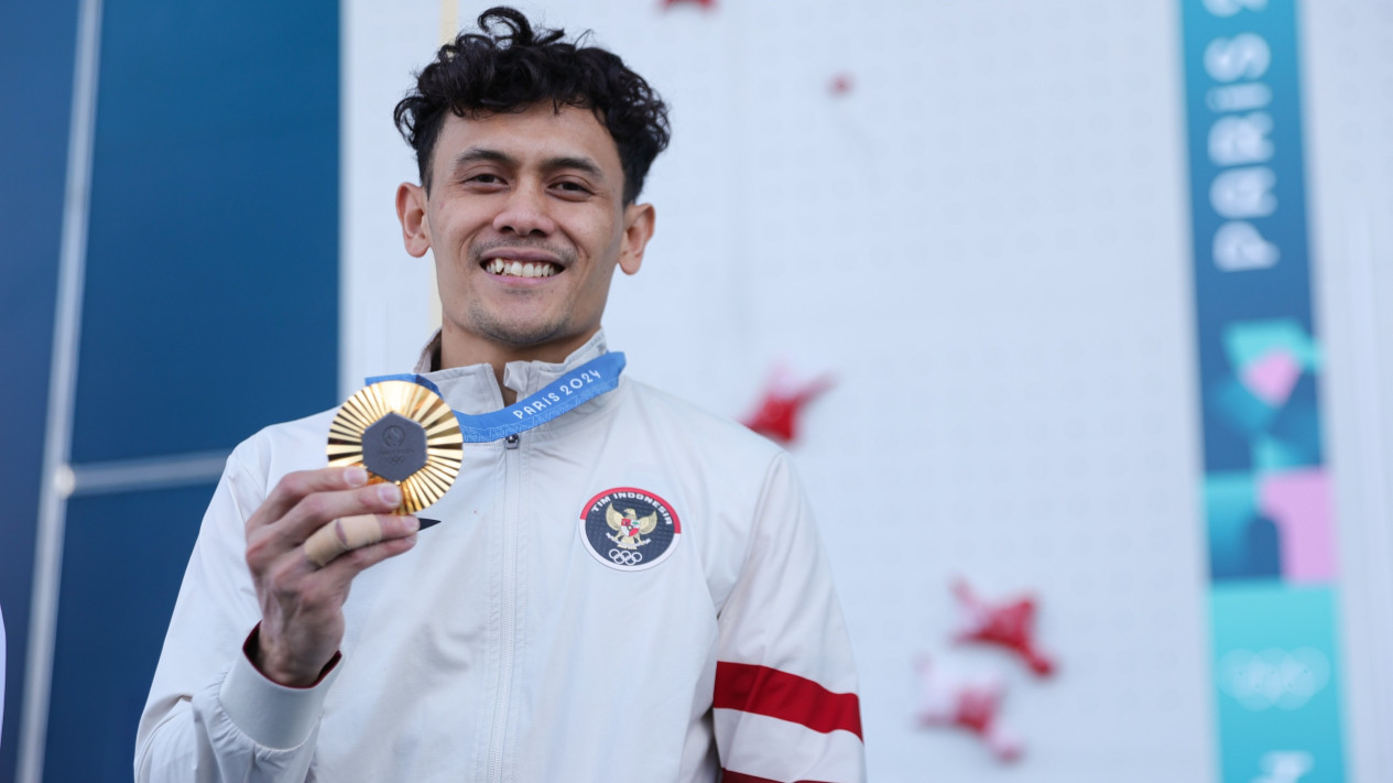Tak Hanya Raih Medali Emas, Veddriq Leonardo Catatkan Personal Best
            - galeri foto