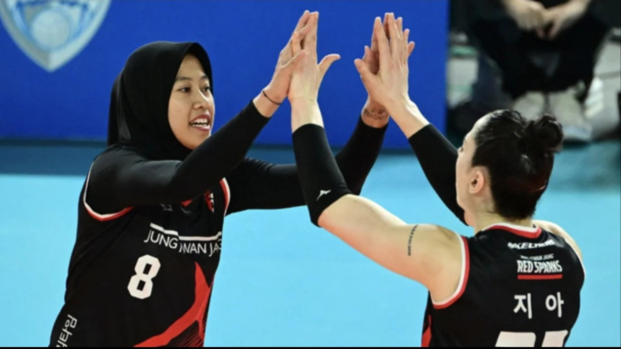 Datang Sebagai Pemain Asing di Korea, Pevoli Amerika ini Jujur Entah Seperti Apa Kariernya Kalau Tak Bersama Megawati Hangestri
            - galeri foto