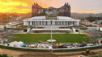 Istana Garuda IKN Dicibir Suram Mirip Kelelawar, Menkominfo Budi Arie Beri Pembelaan Begini