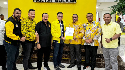 Pasangan Hermus Indou-Mugiyono Dapat Rekomendasi Partai Golkar di Pilkada 2024 Kabupaten Manokwari, Ini Prediksi Pengamat