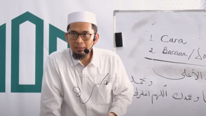 Saat Wudhu Masih Suka Basuh sampai 3 Kali Basuhan? Ustaz Adi Hidayat Tegaskan Itu Hukumnya...