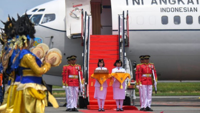 Bendera Pusaka Tiba di Balikpapan untuk Dikirab Menuju IKN