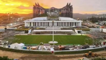 Respons Desainer Istana Garuda IKN Karyanya Dicibir Mirip Kelelawar, Nyoman Nuarta Bandingkan dengan GWK: Asal Jangan Bawa Agama