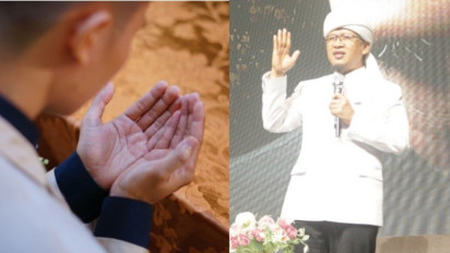 Habis Shalat Jangan Langsung Beranjak, Sempatkan Baca Doa Pelunas Utang Sunnah Rasulullah SAW ini, Kata Aa Gym