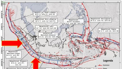 Ada Ancaman Mengintai, Gempa Megathrust Magnitudo 8,9 Berpotensi Terjadi di Mentawai Sumatera Barat