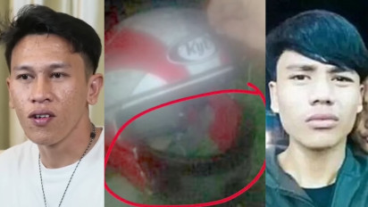 Teman Dekat Eky Ungkap Kondisi Helm Pasca Kejadian, Fransiskus: Helm Hancur Tinggal Busa Saja