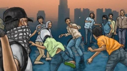 Tawuran Pecah di Kedungwaringin Bekasi Tewaskan Satu Orang