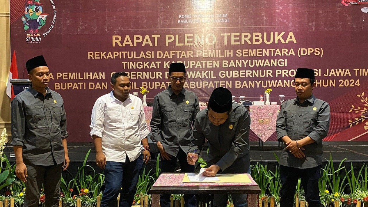 1350 Juta Orang Tercatat di DPS Pilkada Banyuwangi
            - galeri foto