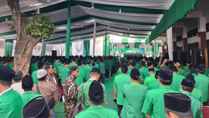 Konferwil XV Ansor Jatim Digelar, Ratusan Banser Disiagakan di Ponpes Zainul Hasan Genggong