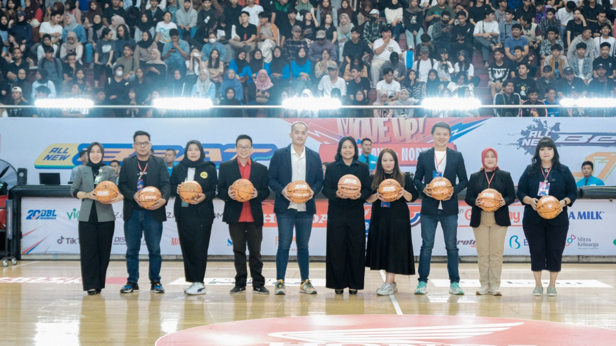 Hotin Cream Resmi Menjadi Official Partner Musim ke-20 DBL 2024-2025
            - galeri foto