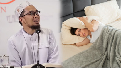 Jangan Sekali-kali Tidur di Waktu ini, Bukannya Tenang Malah Dikencingi Setan, Ustaz Adi Hidayat Ingatkan Tanda Lemahnya Iman
