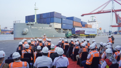 Mengenal Kapal Kontainer Baru MV Meratus Kaimana