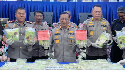 Penyelundupan Puluhan Kilogram Sabu Jaringan Internasional Berhasil Digagalkan