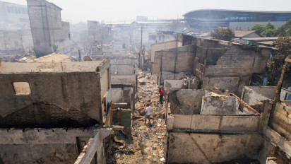 Cerita Warga Saat Terjadinya Kebakaran di Manggarai, Tertidur Nyenyak Saat Hawa Panas Menyerang