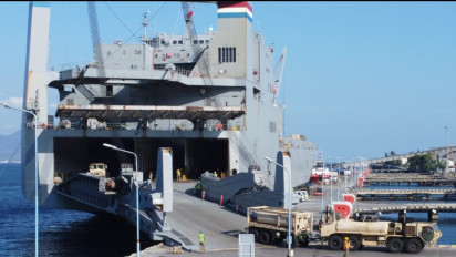 Jelang Latihan Gabungan Super Garuda Shield 2024, Alutsista AS Tiba di Banyuwangi